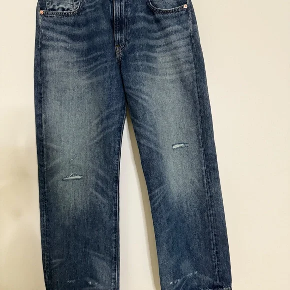 NWOT DENIMIST (R13 diffusion line) LUCY BOYFRIEND JEANS - sz 28 - Picture 7 of 12